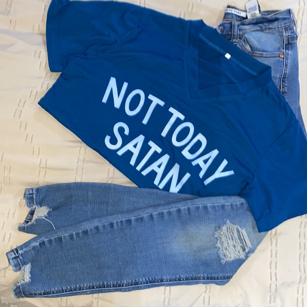Not Today Satan T-Shirt